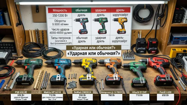 Электрическая дрель: обзор, характеристики и цены